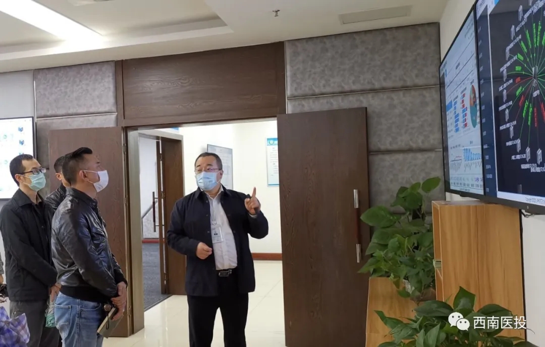 張軍秘書(shū)長(zhǎng)調(diào)研瀘州市遠(yuǎn)程醫(yī)學(xué)管理中心工作